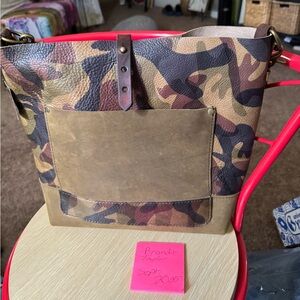 Camouflage Hobo Bag